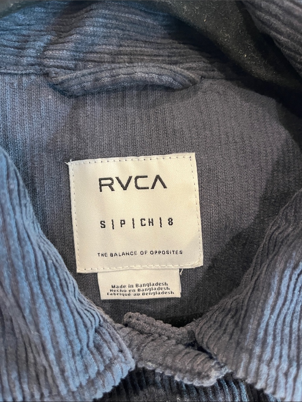 RVCA Jaded Shacket Corduroy Jacket - Picture 6 of 7
